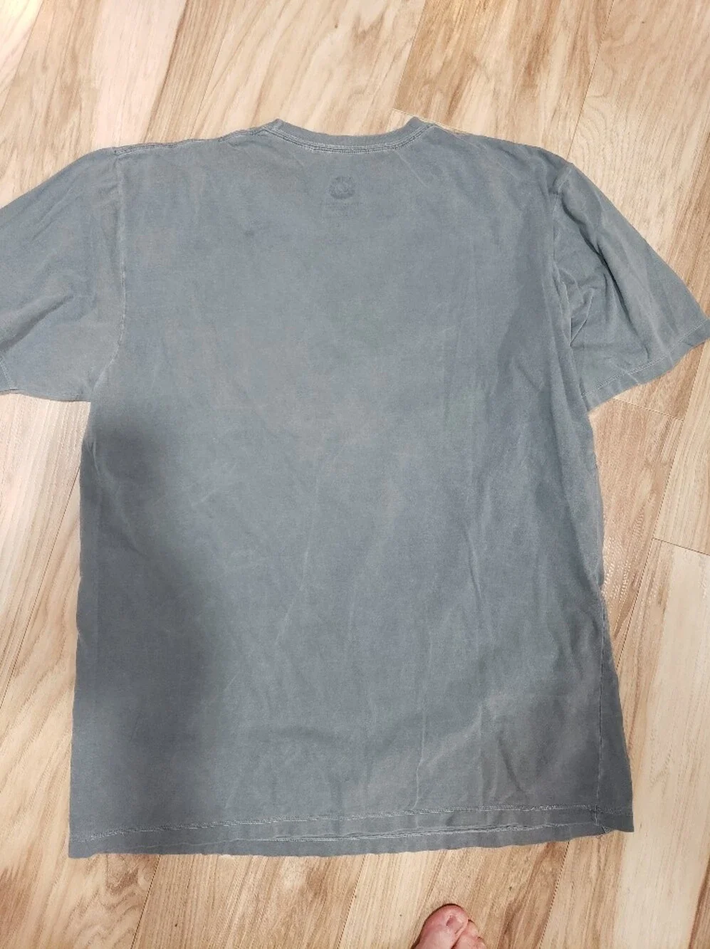 Men Grateful Dead Bear Tee Large Grey